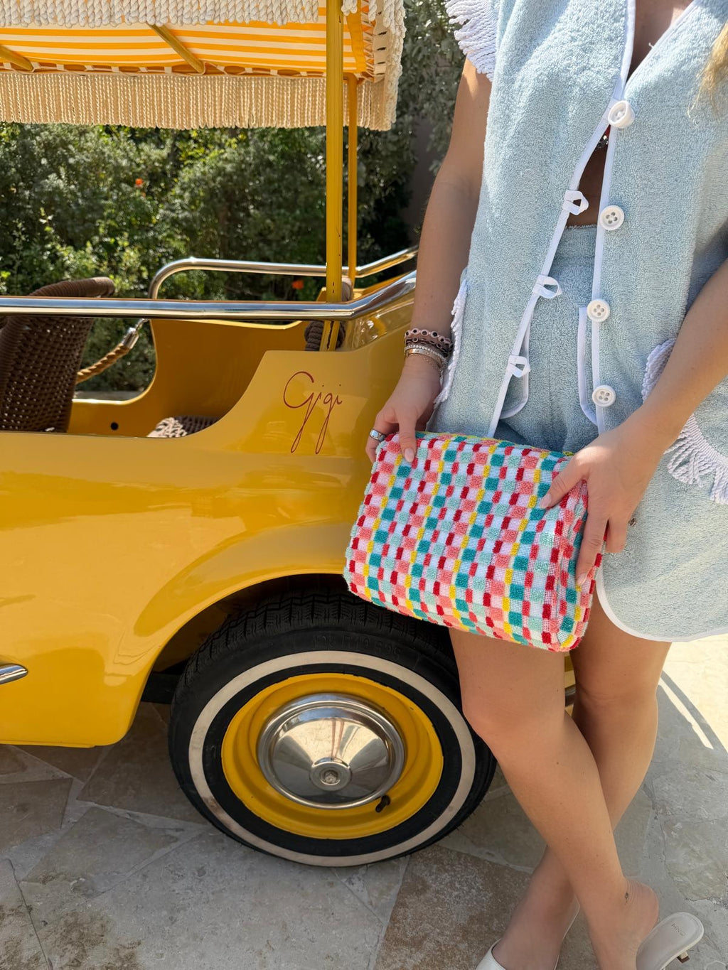Copacabana Towelling Pouch Bag