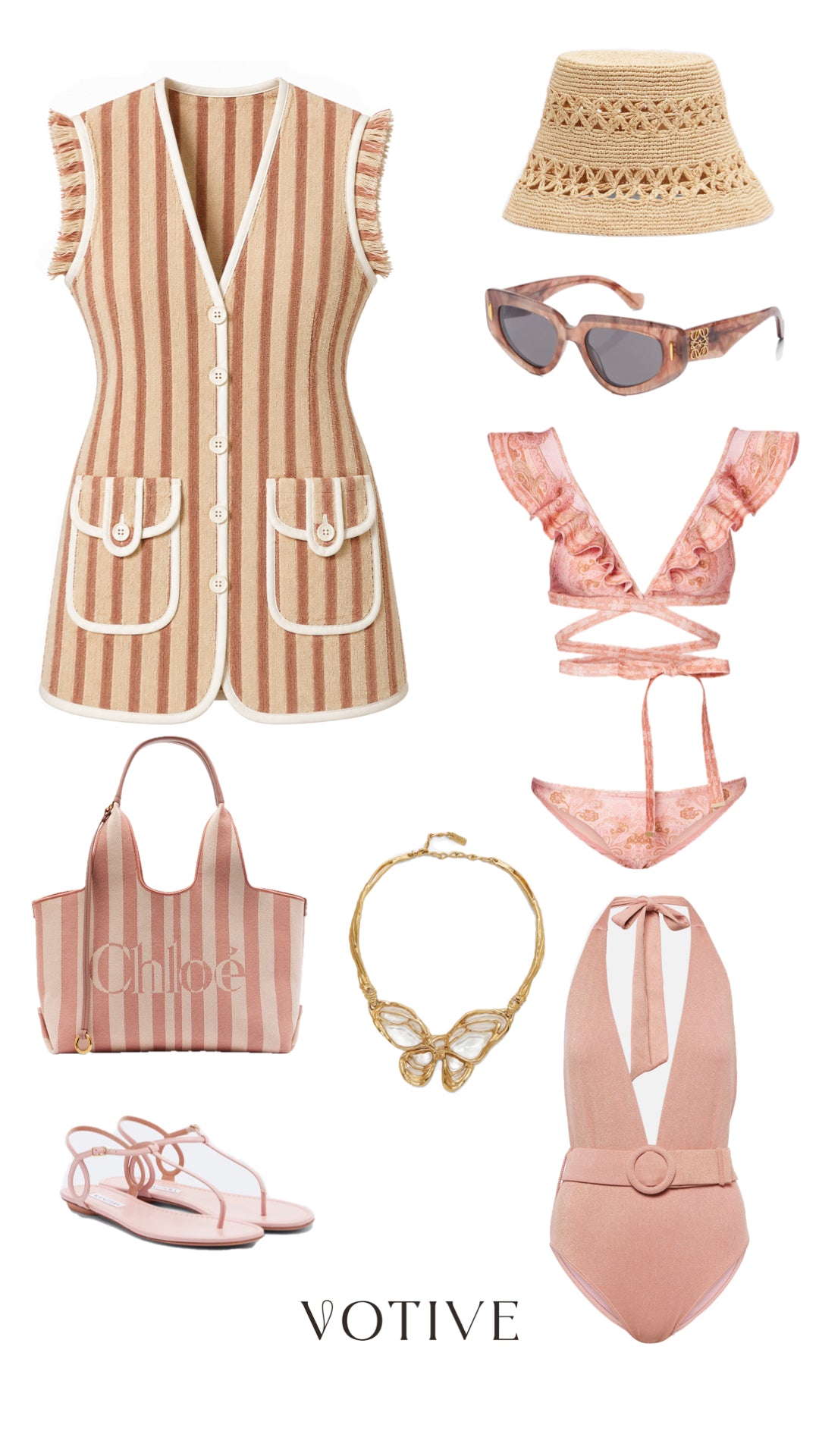 The Ravello Towelling Beach Dress