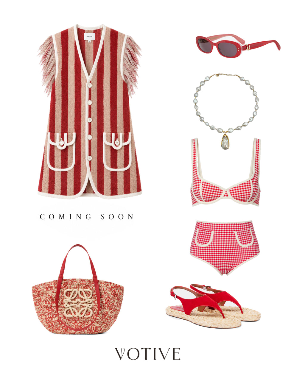 The Rouge Towelling Beach Dress