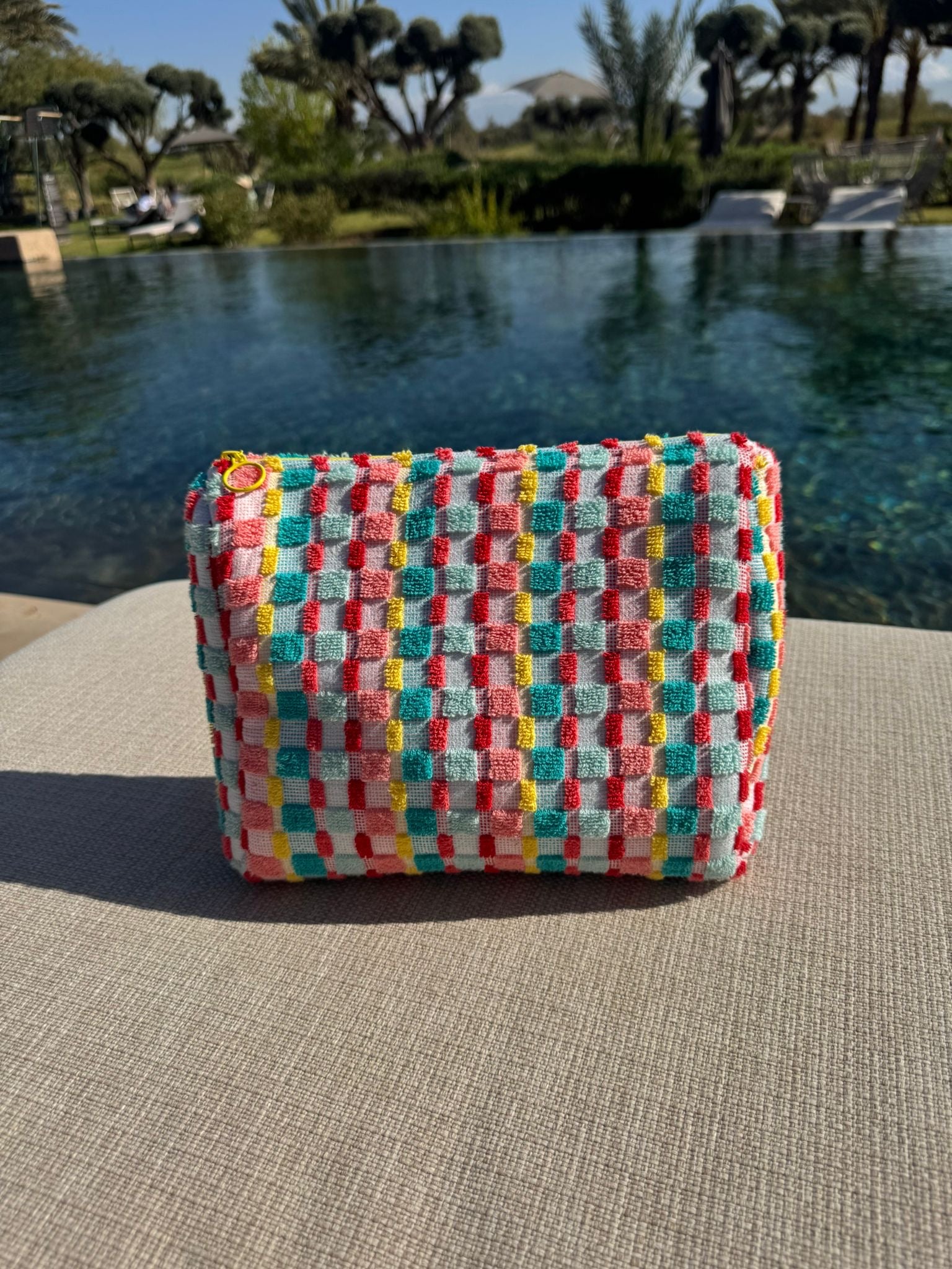 Copacabana Towelling Pouch Bag