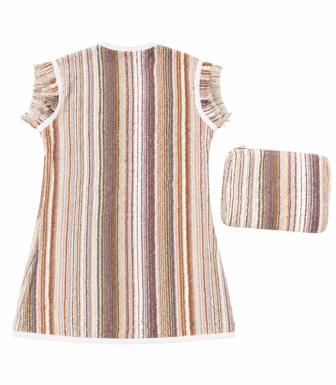 The Agate Towelling Beach Dress & Pouch