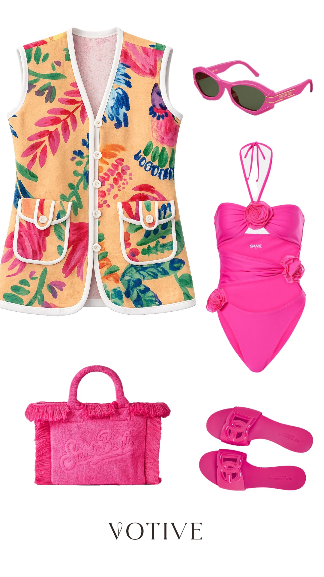 The Garden Towelling Beach Dress