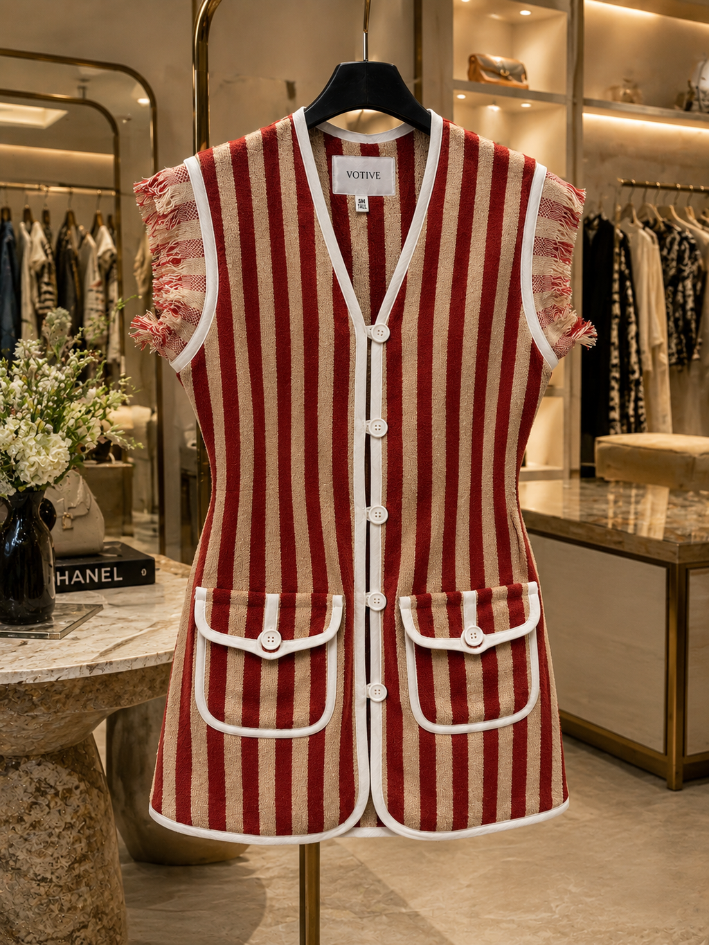 The Rouge Towelling Beach Dress