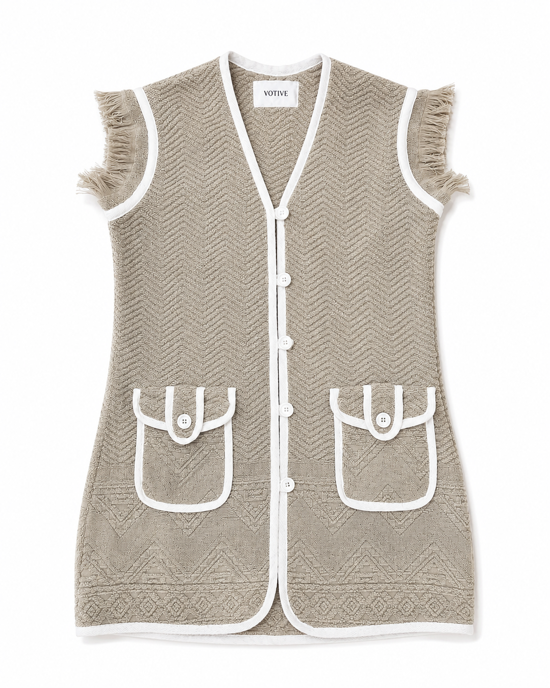 Sand Towelling Beach Dress